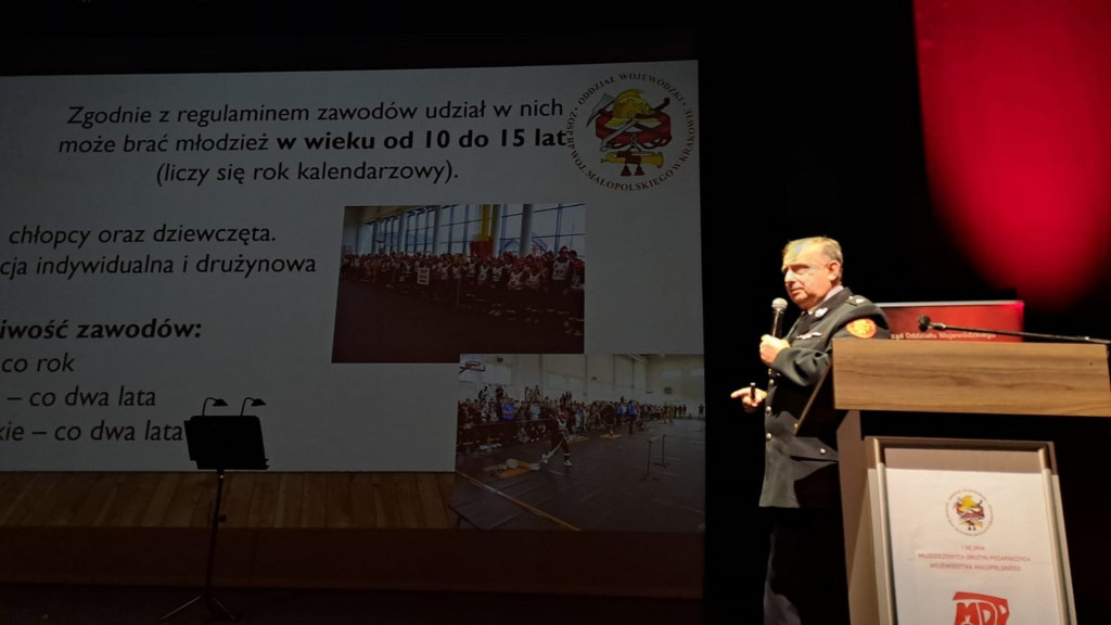 Reprezentacja z powiatu gorlickiego I Sejmiku Młodzieżowych Drużyn Pożarniczych