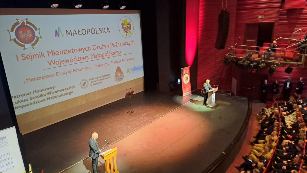 Reprezentacja z powiatu gorlickiego I Sejmiku Młodzieżowych Drużyn Pożarniczych