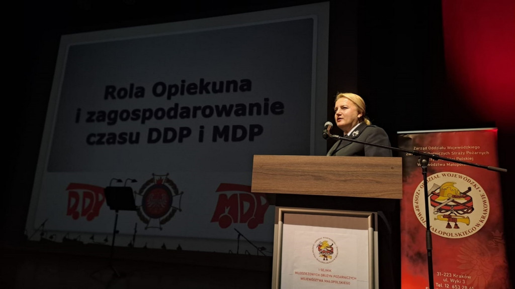 Reprezentacja z powiatu gorlickiego I Sejmiku Młodzieżowych Drużyn Pożarniczych