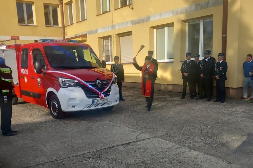 Nowy wóz bojowy w OSP Libusza