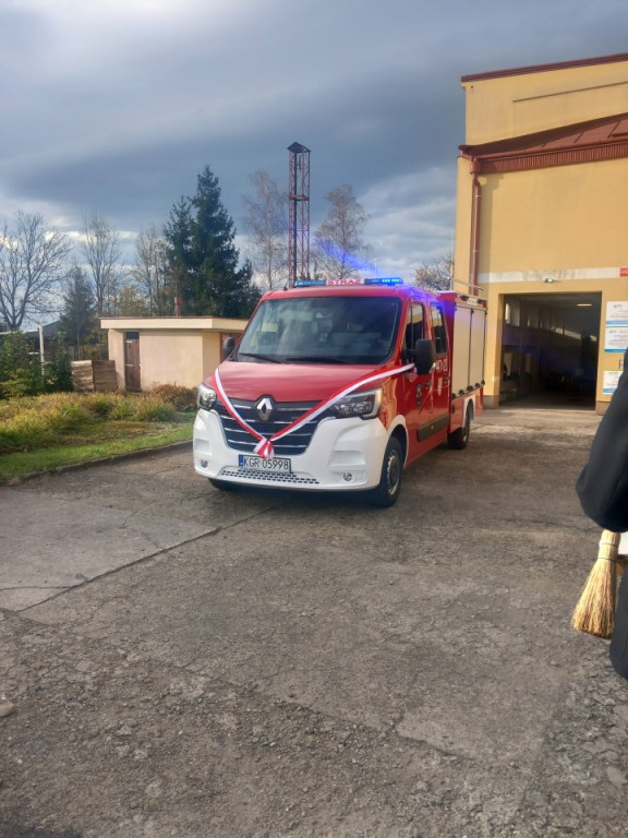 Nowy wóz bojowy w OSP Libusza