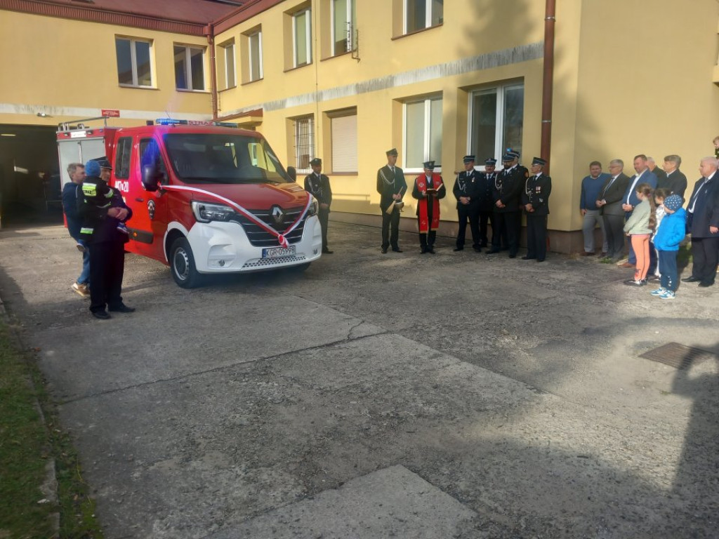 Nowy wóz bojowy w OSP Libusza