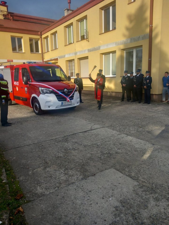 Nowy wóz bojowy w OSP Libusza