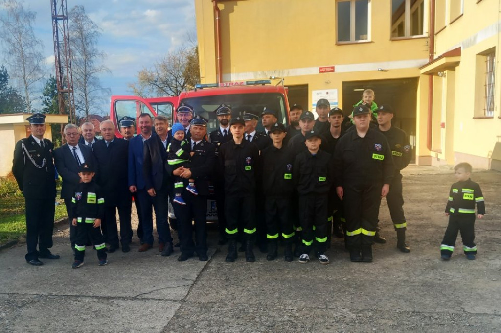 Nowy wóz bojowy w OSP Libusza