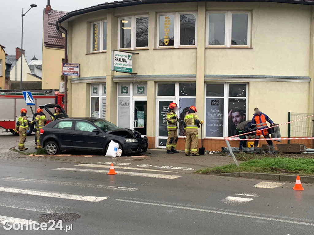 Gorlice. Zdarzenie na ul. Krakowskiej (08.11.)