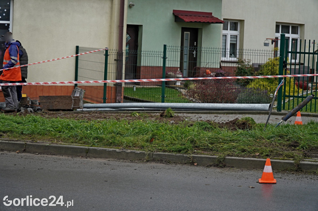 Gorlice. Zdarzenie na ul. Krakowskiej (08.11.)