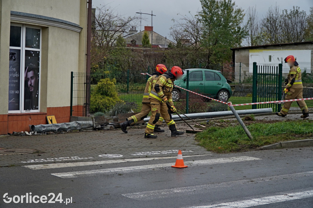 Gorlice. Zdarzenie na ul. Krakowskiej (08.11.)
