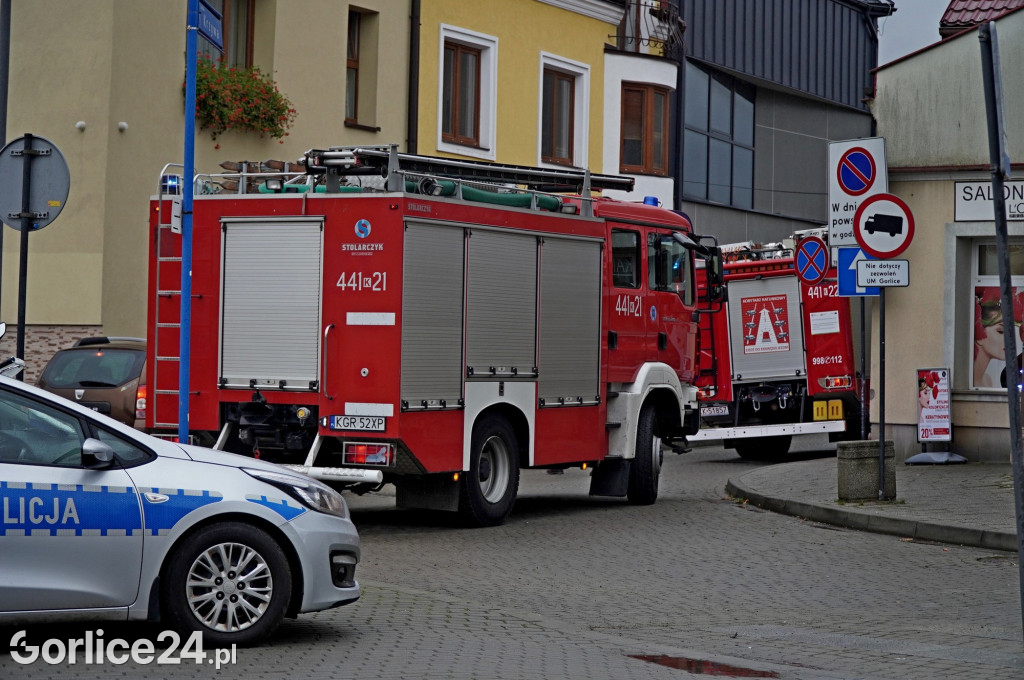Gorlice. Zdarzenie na ul. Krakowskiej (08.11.)