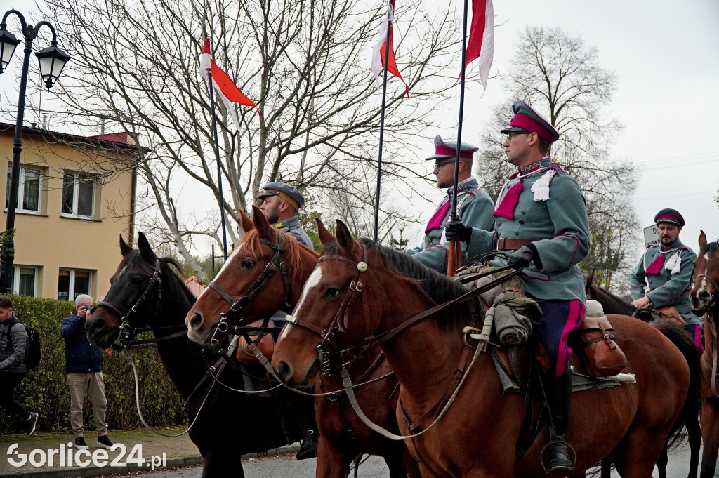 Uroczyste świętowanie Niepodległości w Łużnej 11.11