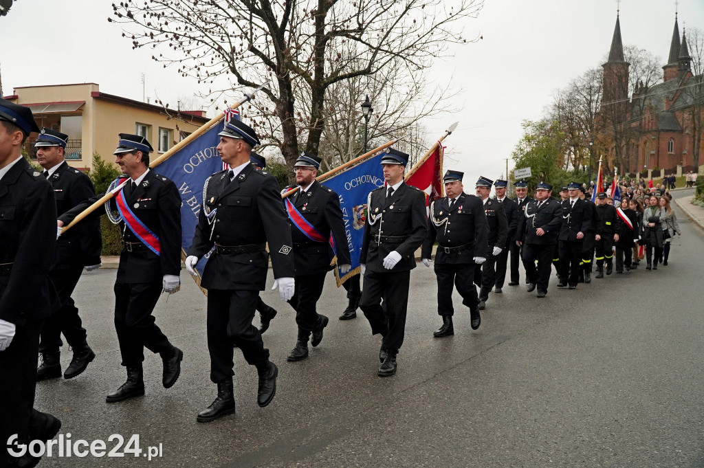 Uroczyste świętowanie Niepodległości w Łużnej 11.11