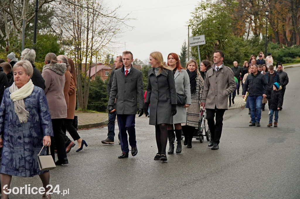 Uroczyste świętowanie Niepodległości w Łużnej 11.11