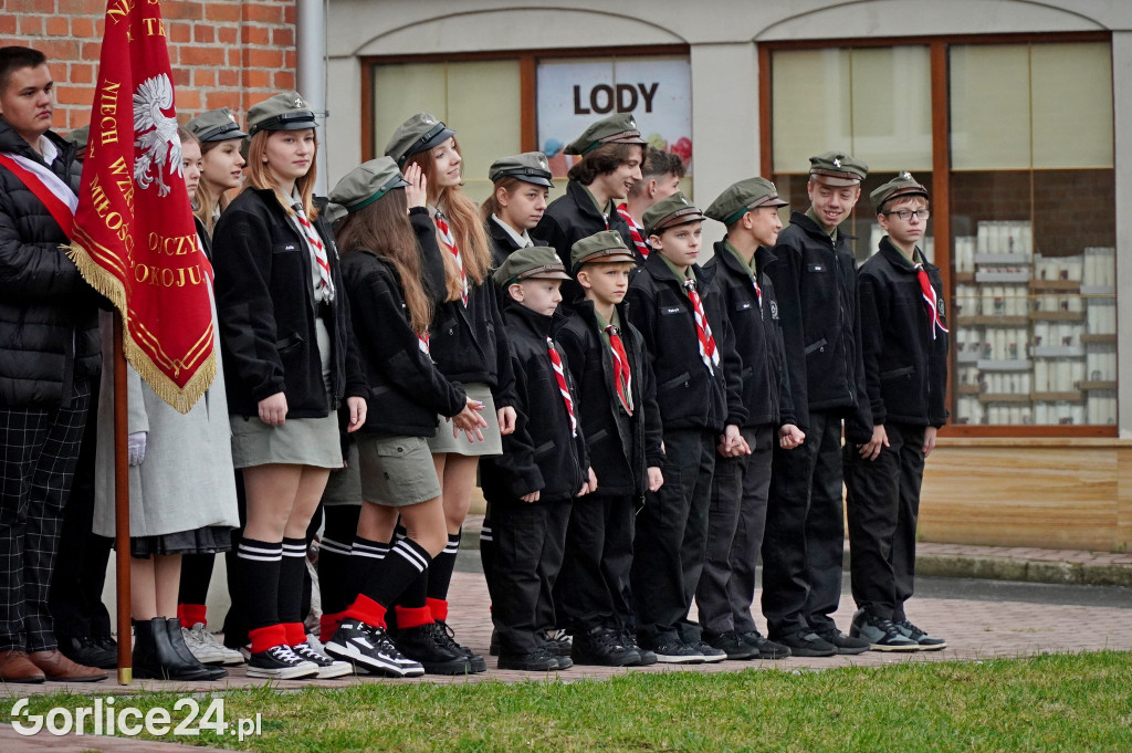 Uroczyste świętowanie Niepodległości w Łużnej 11.11