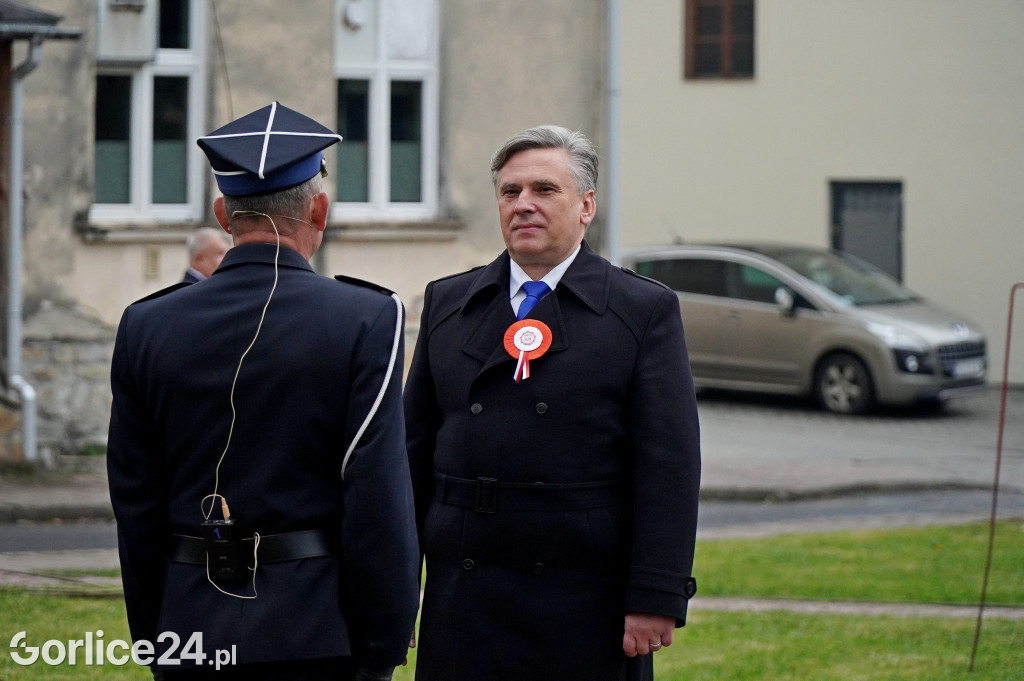 Uroczyste świętowanie Niepodległości w Łużnej 11.11