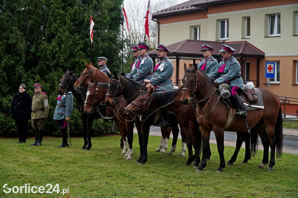 Uroczyste świętowanie Niepodległości w Łużnej 11.11