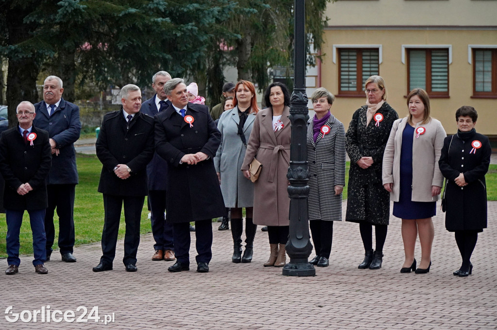 Uroczyste świętowanie Niepodległości w Łużnej 11.11
