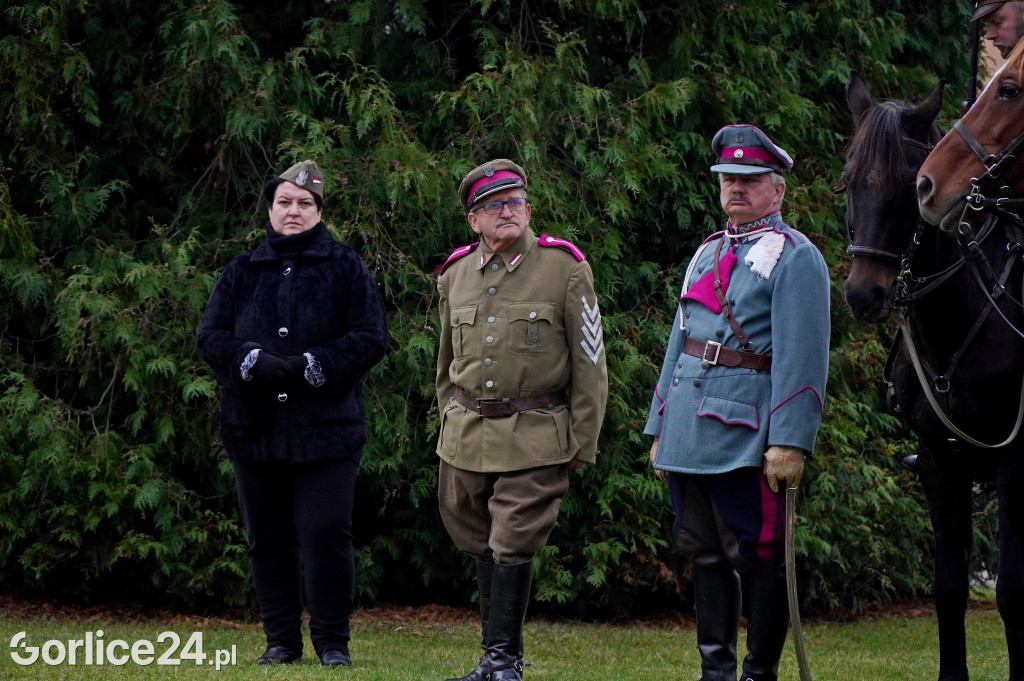 Uroczyste świętowanie Niepodległości w Łużnej 11.11