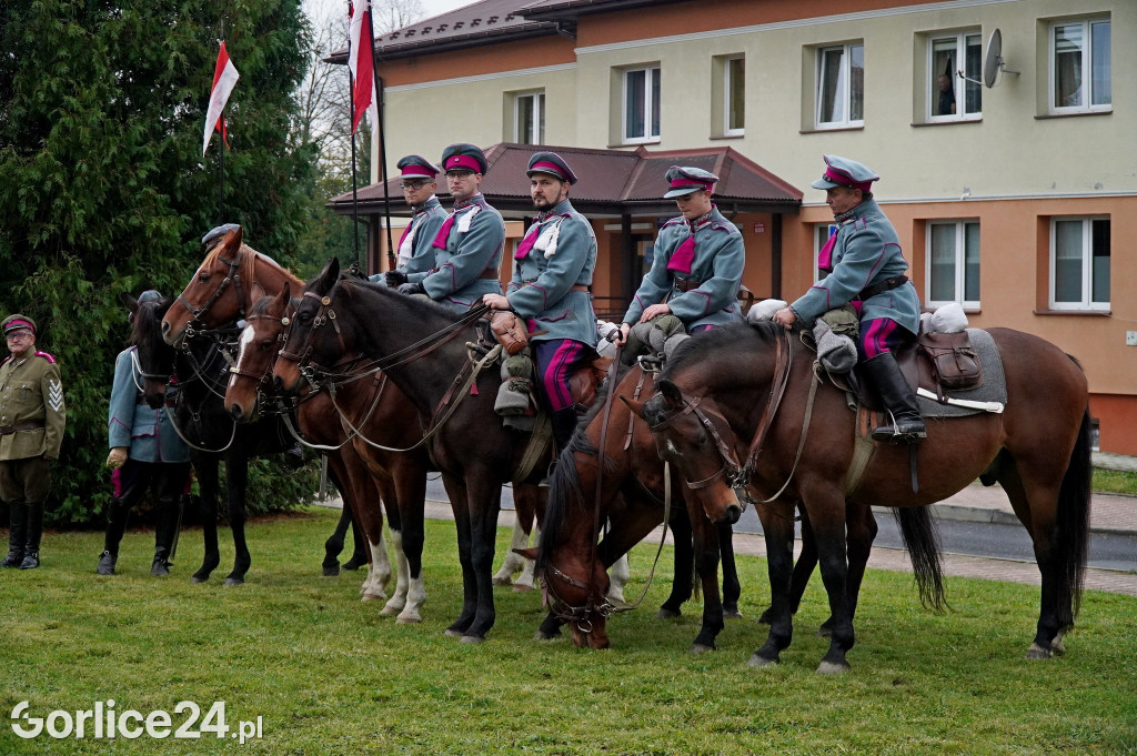 Uroczyste świętowanie Niepodległości w Łużnej 11.11