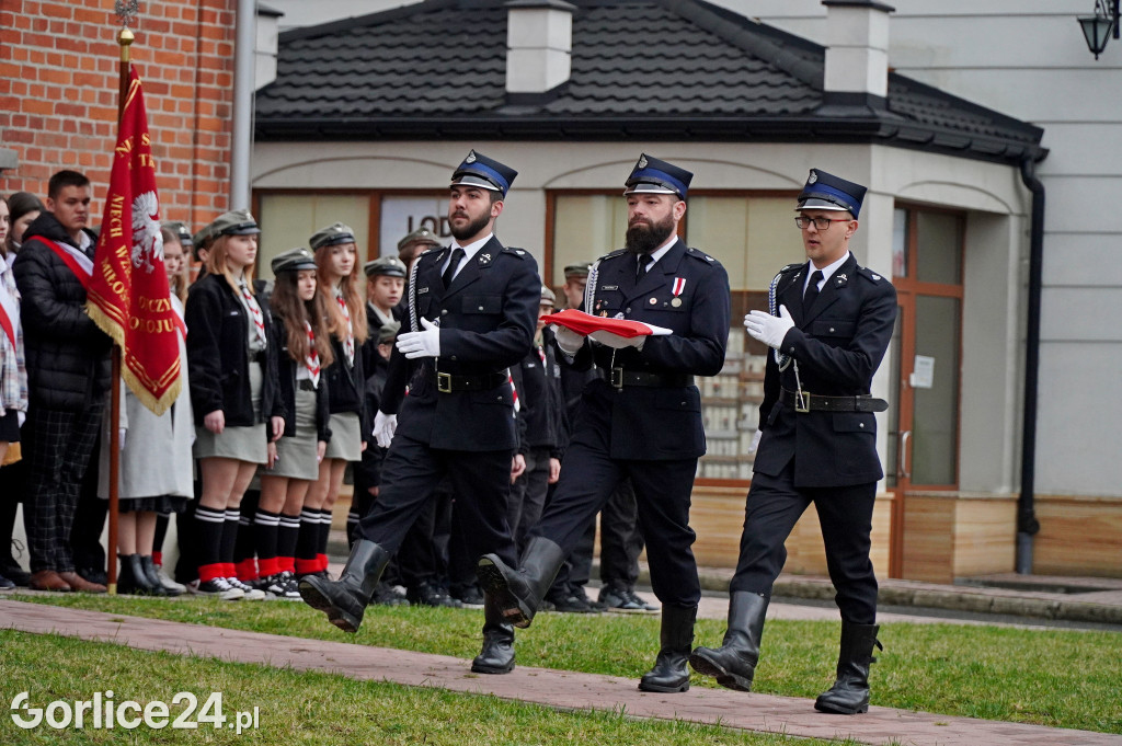 Uroczyste świętowanie Niepodległości w Łużnej 11.11