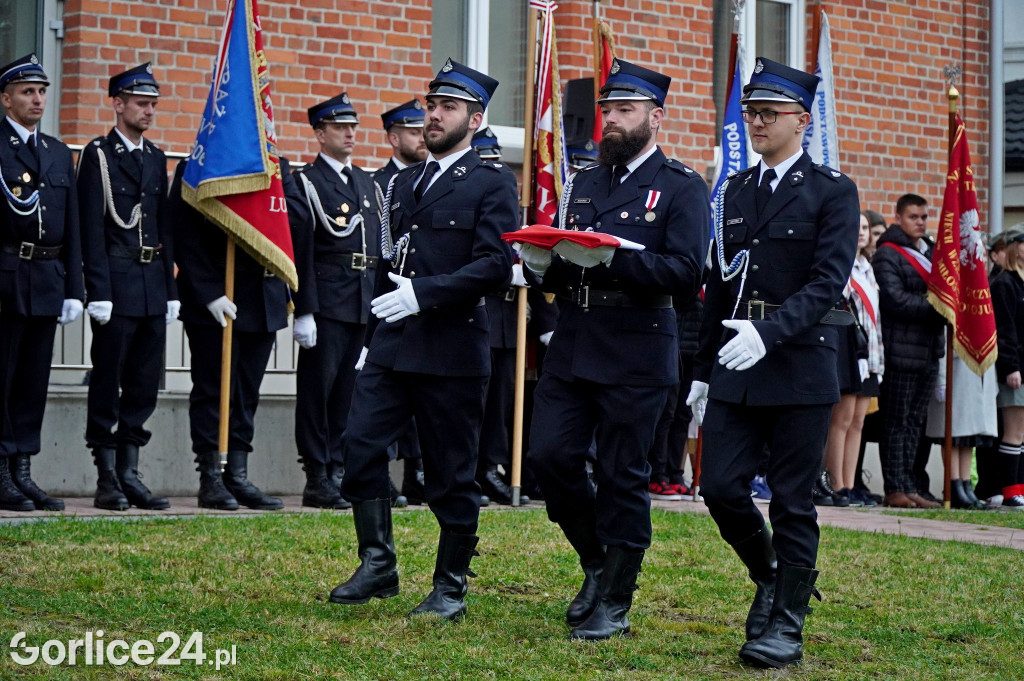 Uroczyste świętowanie Niepodległości w Łużnej 11.11