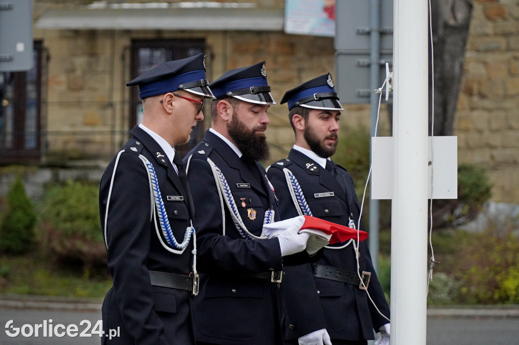 Uroczyste świętowanie Niepodległości w Łużnej 11.11
