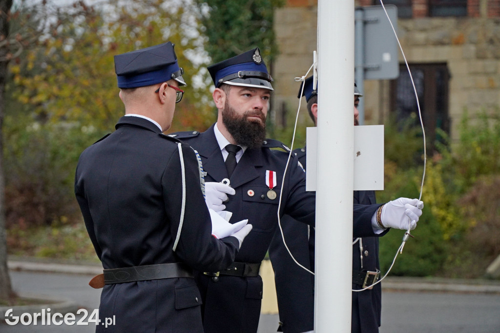 Uroczyste świętowanie Niepodległości w Łużnej 11.11