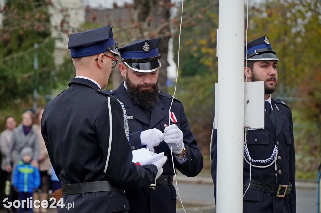 Uroczyste świętowanie Niepodległości w Łużnej 11.11