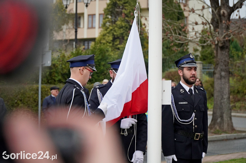 Uroczyste świętowanie Niepodległości w Łużnej 11.11