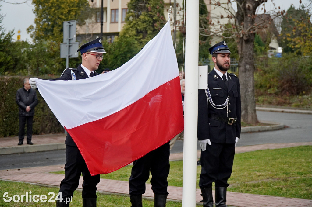 Uroczyste świętowanie Niepodległości w Łużnej 11.11