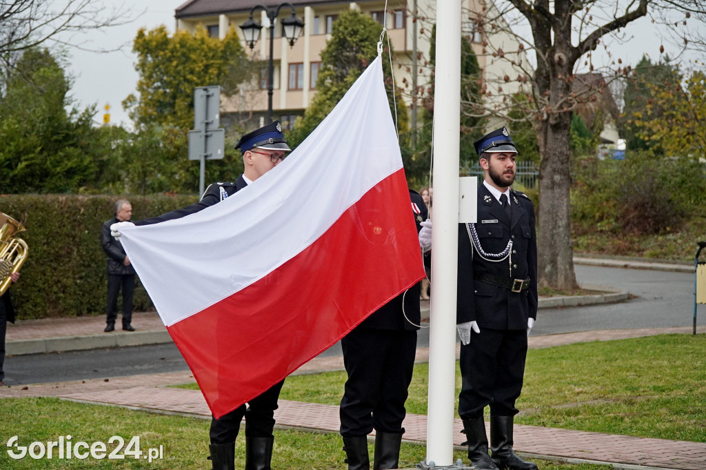 Uroczyste świętowanie Niepodległości w Łużnej 11.11