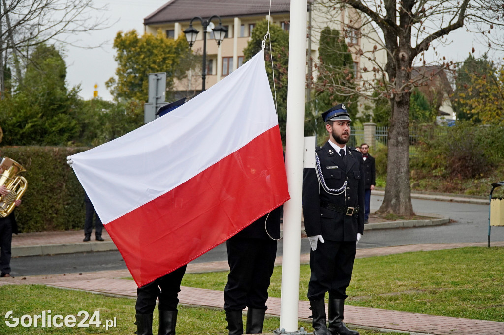 Uroczyste świętowanie Niepodległości w Łużnej 11.11