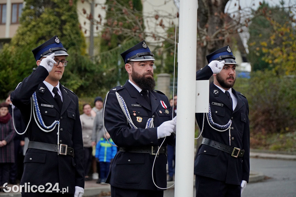 Uroczyste świętowanie Niepodległości w Łużnej 11.11