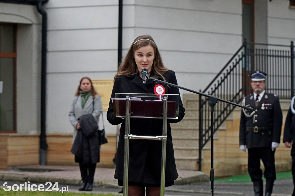 Uroczyste świętowanie Niepodległości w Łużnej 11.11