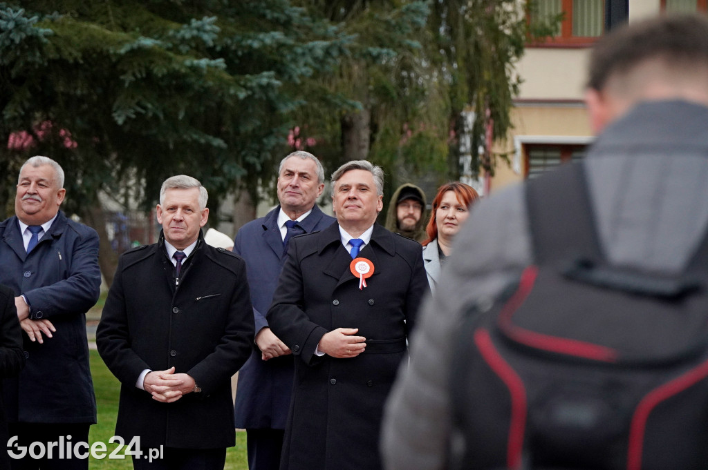 Uroczyste świętowanie Niepodległości w Łużnej 11.11