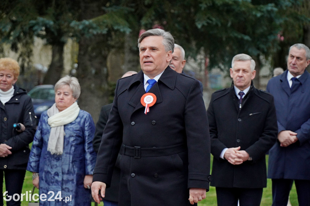 Uroczyste świętowanie Niepodległości w Łużnej 11.11