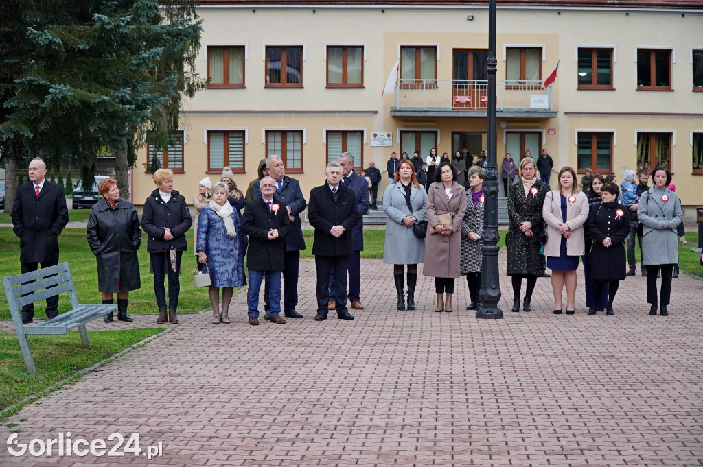 Uroczyste świętowanie Niepodległości w Łużnej 11.11