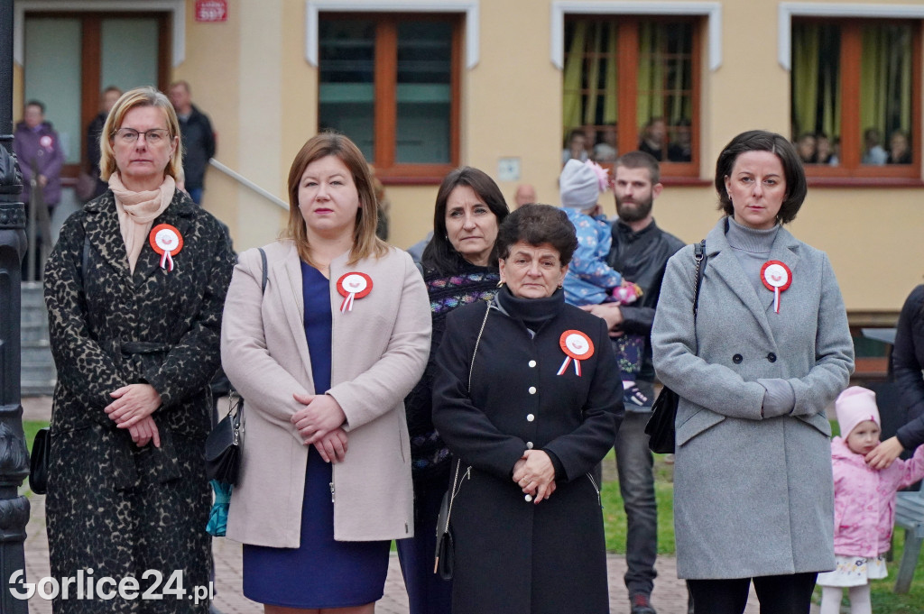 Uroczyste świętowanie Niepodległości w Łużnej 11.11