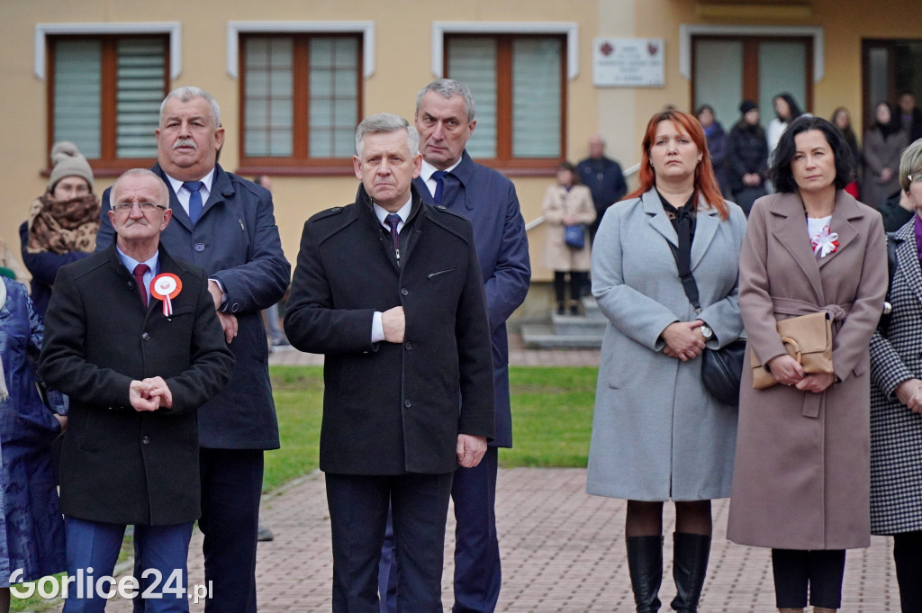 Uroczyste świętowanie Niepodległości w Łużnej 11.11