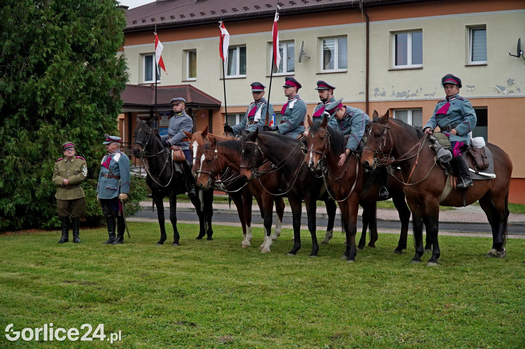 Uroczyste świętowanie Niepodległości w Łużnej 11.11