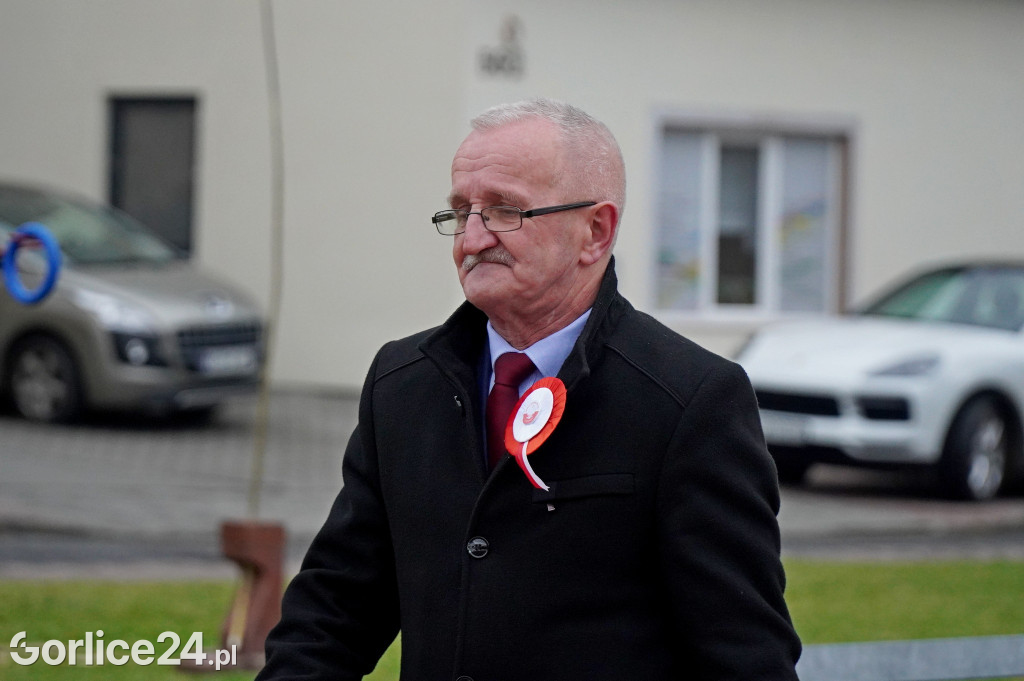 Uroczyste świętowanie Niepodległości w Łużnej 11.11