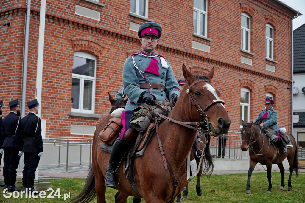 Uroczyste świętowanie Niepodległości w Łużnej 11.11