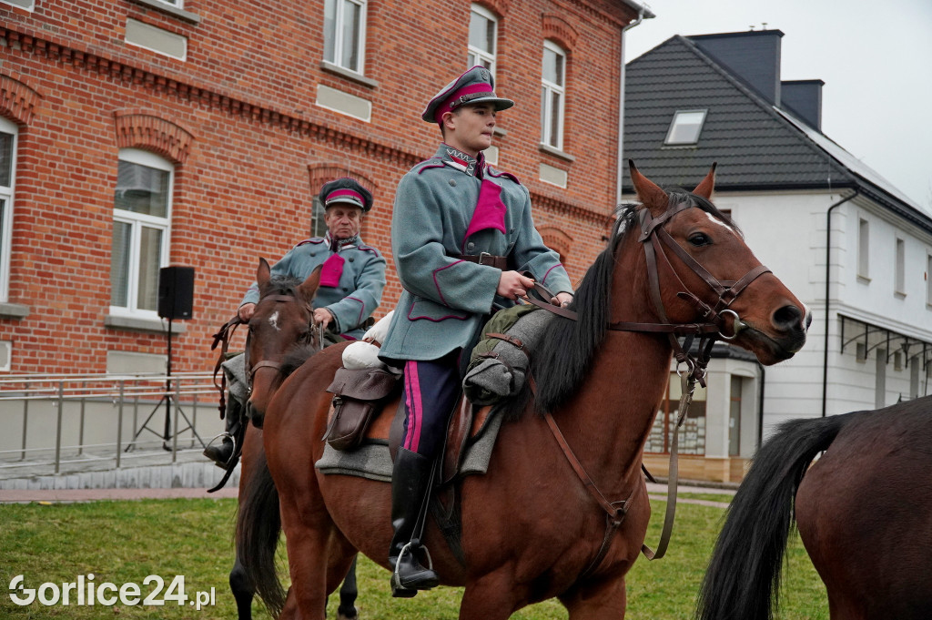 Uroczyste świętowanie Niepodległości w Łużnej 11.11