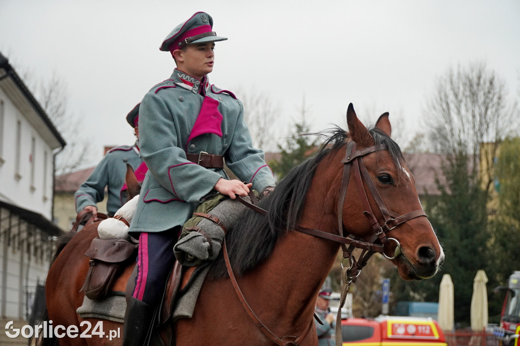 Uroczyste świętowanie Niepodległości w Łużnej 11.11