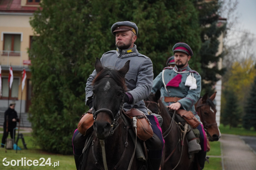 Uroczyste świętowanie Niepodległości w Łużnej 11.11