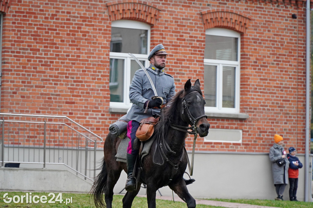 Uroczyste świętowanie Niepodległości w Łużnej 11.11