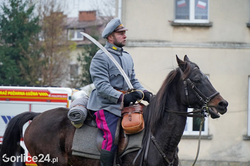 Uroczyste świętowanie Niepodległości w Łużnej 11.11