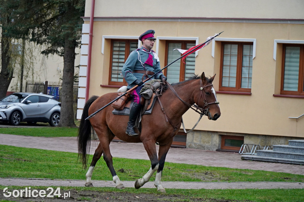Uroczyste świętowanie Niepodległości w Łużnej 11.11