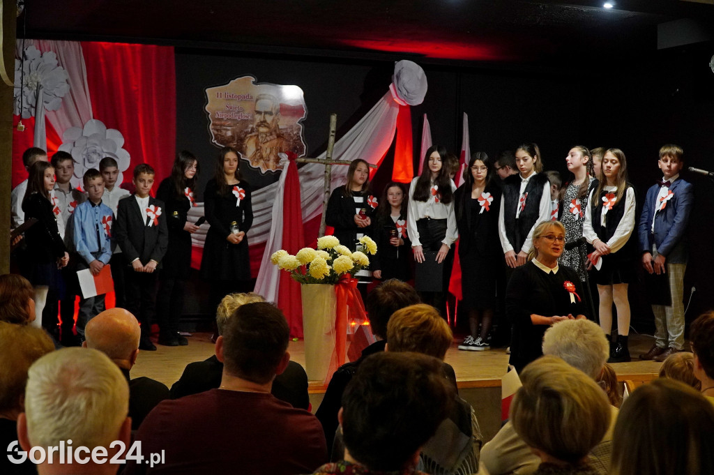 Święto Niepodległości w Gminnym Ośrodku Kultury w Sękowej