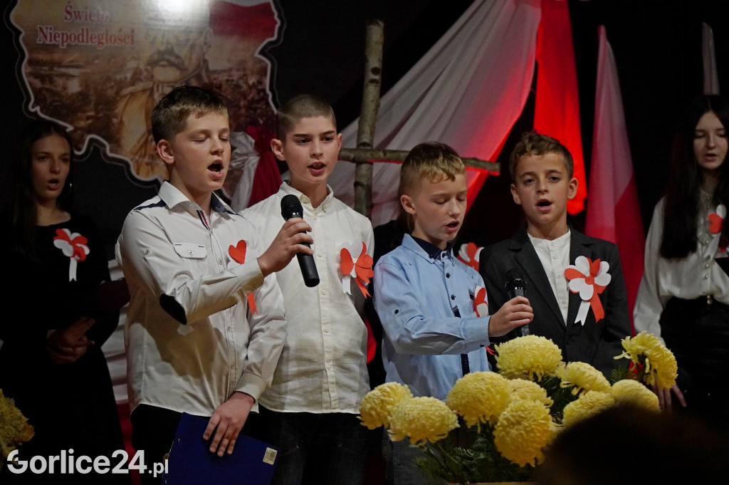 Święto Niepodległości w Gminnym Ośrodku Kultury w Sękowej