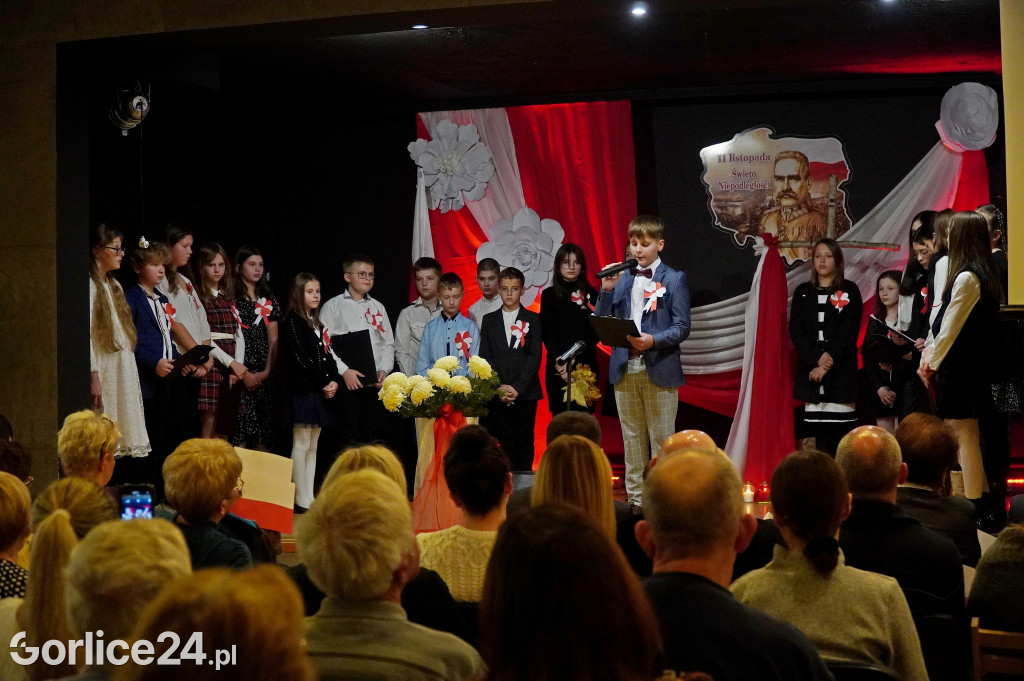 Święto Niepodległości w Gminnym Ośrodku Kultury w Sękowej