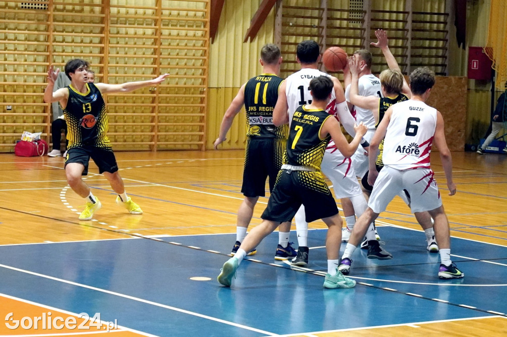 Koszykówka: MKS Gorlice vs. UKS Regis Wieliczka (12.11.)